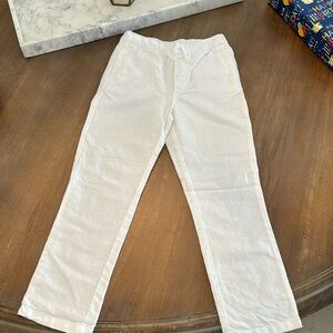 Janie and jack boys linen pants size 6